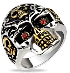 Skull smykker og ringe